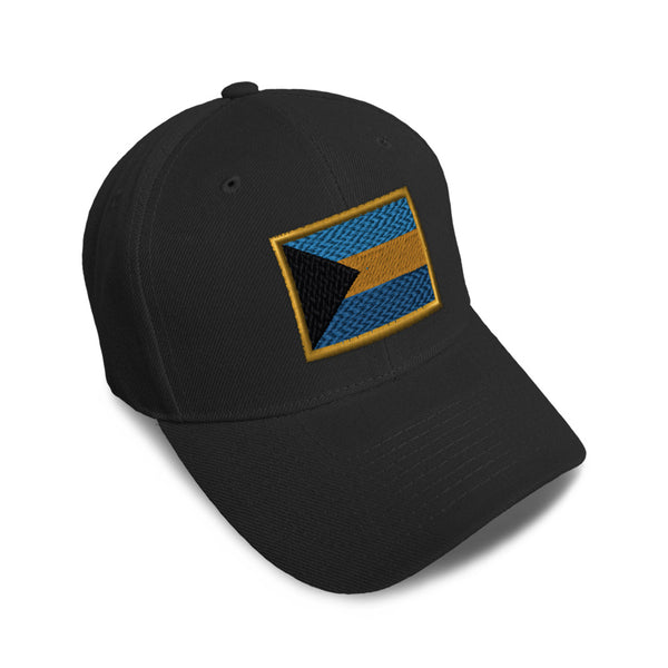 Kids Baseball Hat Bahamas Embroidery Toddler Cap Cotton - Cute Rascals