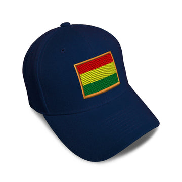 Kids Baseball Hat Bolivia Embroidery Toddler Cap Cotton