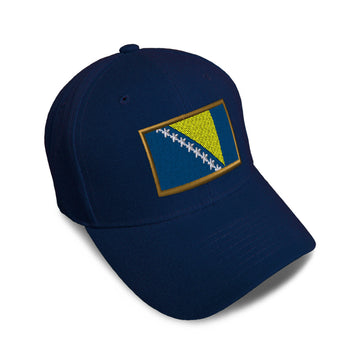 Kids Baseball Hat Bosnia and Herzegovina Embroidery Toddler Cap Cotton