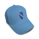 Kids Baseball Hat Bosnia War Flag Embroidery Toddler Cap Cotton - Cute Rascals