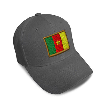 Kids Baseball Hat Cameroon Embroidery Toddler Cap Cotton