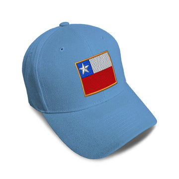 Kids Baseball Hat Chile Embroidery Toddler Cap Cotton