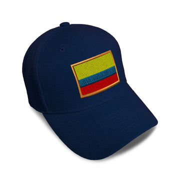 Kids Baseball Hat Colombia Embroidery Toddler Cap Cotton
