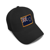 Kids Baseball Hat Cook Island Embroidery Toddler Cap Cotton - Cute Rascals
