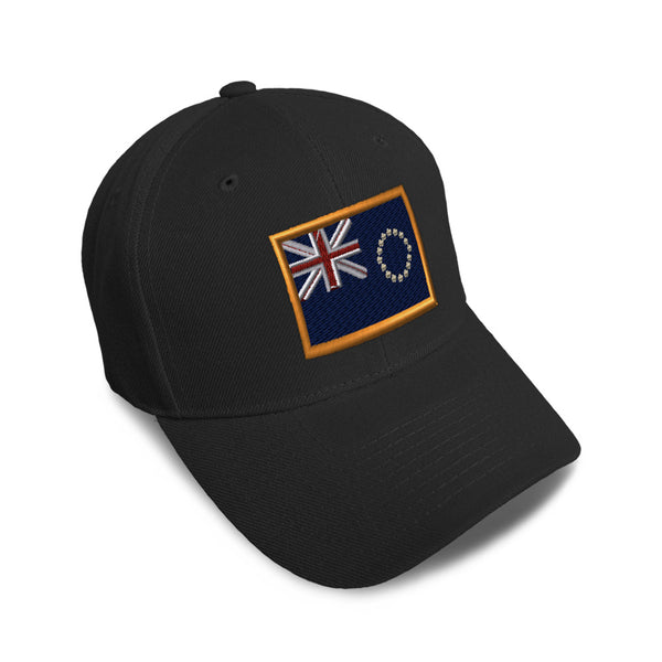 Kids Baseball Hat Cook Island Embroidery Toddler Cap Cotton - Cute Rascals