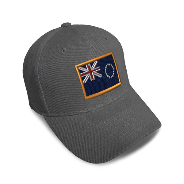 Kids Baseball Hat Cook Island Embroidery Toddler Cap Cotton - Cute Rascals