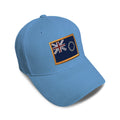 Kids Baseball Hat Cook Island Embroidery Toddler Cap Cotton