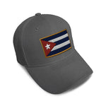 Kids Baseball Hat Cuba Embroidery Toddler Cap Cotton - Cute Rascals