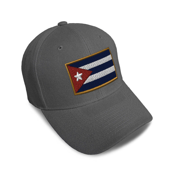 Kids Baseball Hat Cuba Embroidery Toddler Cap Cotton - Cute Rascals