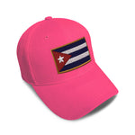 Kids Baseball Hat Cuba Embroidery Toddler Cap Cotton - Cute Rascals