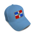 Kids Baseball Hat Dominican Republic Embroidery Toddler Cap Cotton