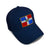 Kids Baseball Hat Dominican Republic Embroidery Toddler Cap Cotton - Cute Rascals