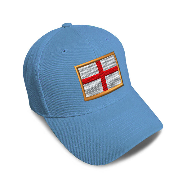 Kids Baseball Hat England Embroidery Toddler Cap Cotton - Cute Rascals