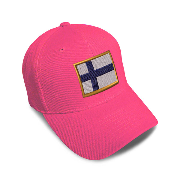 Kids Baseball Hat Finland Embroidery Toddler Cap Cotton - Cute Rascals