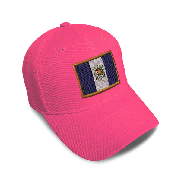 Kids Baseball Hat Guatemala Embroidery Toddler Cap Cotton - Cute Rascals