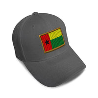 Kids Baseball Hat Guinea Bissau Embroidery Toddler Cap Cotton - Cute Rascals