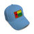 Kids Baseball Hat Guinea Bissau Embroidery Toddler Cap Cotton - Cute Rascals