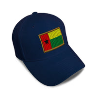 Kids Baseball Hat Guinea Bissau Embroidery Toddler Cap Cotton - Cute Rascals