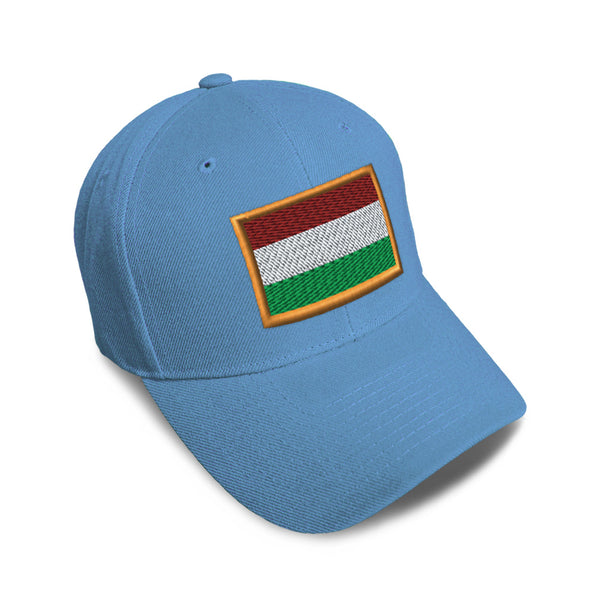 Kids Baseball Hat Hungary Embroidery Toddler Cap Cotton - Cute Rascals