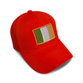 Kids Baseball Hat Ireland A Embroidery Toddler Cap Cotton