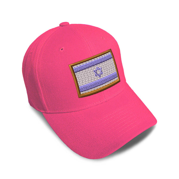 Kids Baseball Hat Israel Embroidery Toddler Cap Cotton - Cute Rascals