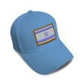 Kids Baseball Hat Israel Embroidery Toddler Cap Cotton