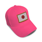 Kids Baseball Hat Japan Embroidery Toddler Cap Cotton - Cute Rascals