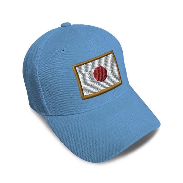 Kids Baseball Hat Japan Embroidery Toddler Cap Cotton - Cute Rascals