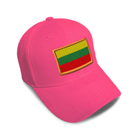 Kids Baseball Hat Lithuania Embroidery Toddler Cap Cotton - Cute Rascals