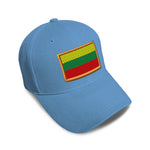 Kids Baseball Hat Lithuania Embroidery Toddler Cap Cotton - Cute Rascals