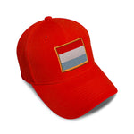 Kids Baseball Hat Luxemburg Embroidery Toddler Cap Cotton - Cute Rascals