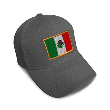 Kids Baseball Hat Mexico Embroidery Toddler Cap Cotton