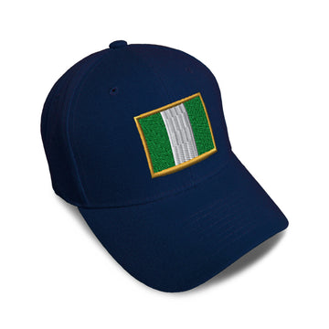 Kids Baseball Hat Nigeria Embroidery Toddler Cap Cotton