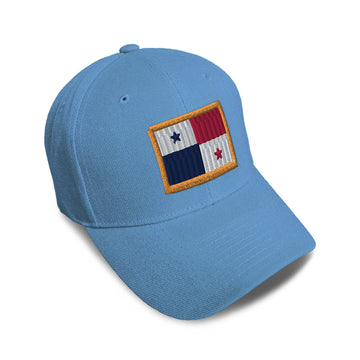 Kids Baseball Hat Panama Embroidery Toddler Cap Cotton