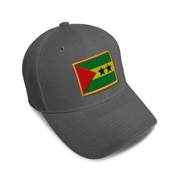 Kids Baseball Hat Sao Tome Embroidery Toddler Cap Cotton