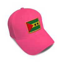 Kids Baseball Hat Sao Tome Embroidery Toddler Cap Cotton - Cute Rascals