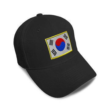 Kids Baseball Hat South Korea Embroidery Toddler Cap Cotton