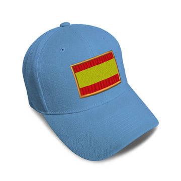Kids Baseball Hat Spain Embroidery Toddler Cap Cotton