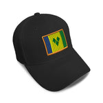 Kids Baseball Hat St Vincent Embroidery Toddler Cap Cotton - Cute Rascals