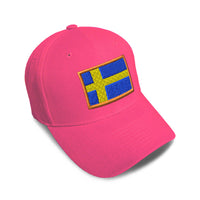 Kids Baseball Hat Sweden Embroidery Toddler Cap Cotton - Cute Rascals