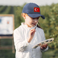 Kids Baseball Hat Turkey Embroidery Toddler Cap Cotton