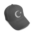 Kids Baseball Hat Turkey Ay Yildiz Embroidery Toddler Cap Cotton