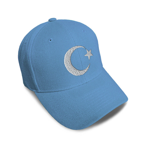 Kids Baseball Hat Turkey Ay Yildiz Embroidery Toddler Cap Cotton - Cute Rascals