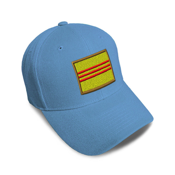 Kids Baseball Hat Vietnam Flag Embroidery Toddler Cap Cotton - Cute Rascals