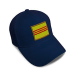 Kids Baseball Hat Vietnam Flag Embroidery Toddler Cap Cotton - Cute Rascals