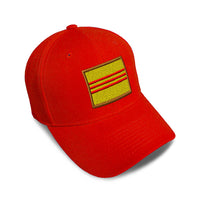 Kids Baseball Hat Vietnam Flag Embroidery Toddler Cap Cotton - Cute Rascals