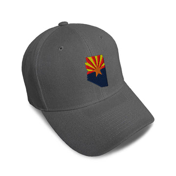 Kids Baseball Hat Arizona Flag State Embroidery Toddler Cap Cotton