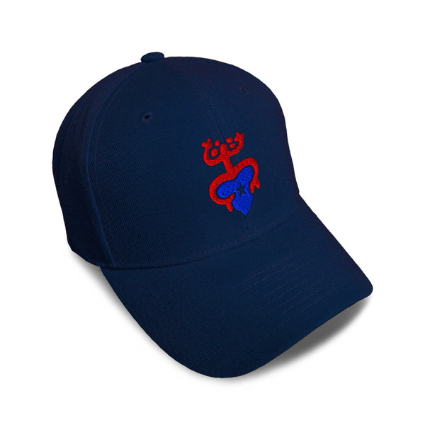 Kids Baseball Hat Puerto Rican Flag Coqui Taino Embroidery Toddler Cap Cotton - Cute Rascals