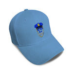 Kids Baseball Hat Dad Hero Policeman Police Embroidery Toddler Cap Cotton - Cute Rascals