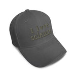 Kids Baseball Hat I Love Science Geek Embroidery Toddler Cap Cotton - Cute Rascals
